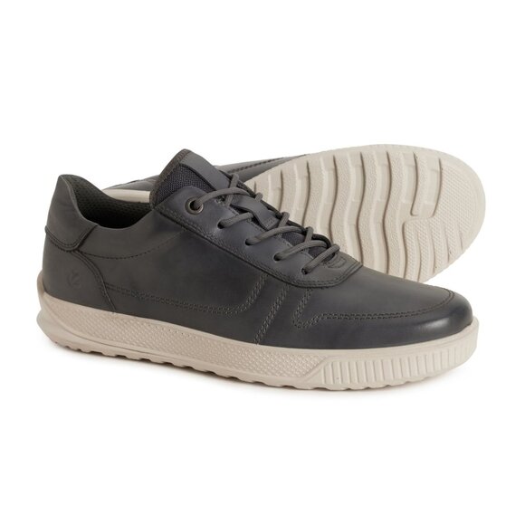 Ecco Men\'s Byway Oxford Lace Up Casual Leather Sneaker Fluidform Comfort Magnet main image 6